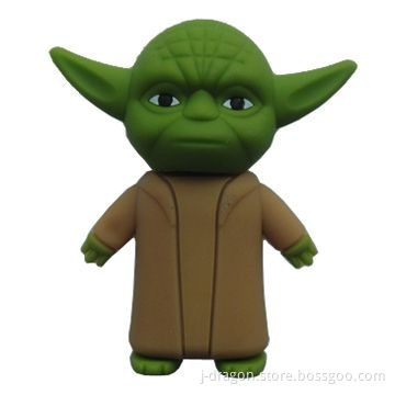 Cartoon PVC USB Flash Drive with 512MB to 32GB Capacity, Suitable for Promotional Gifts